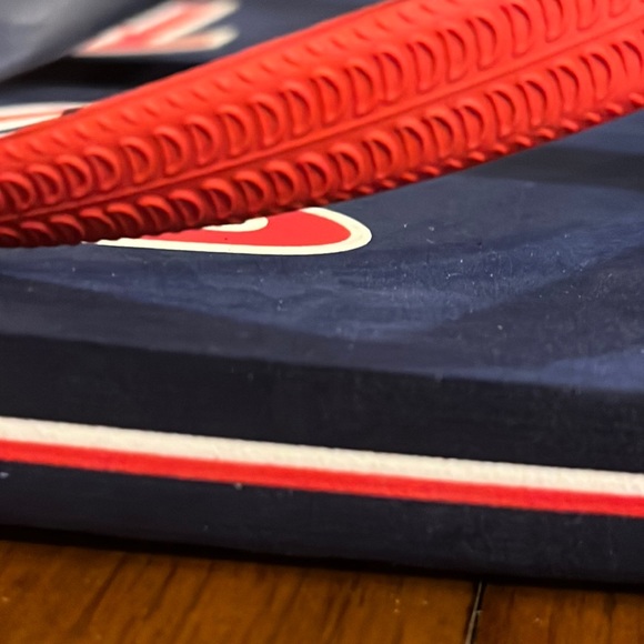 Polo Ralph Lauren Whitlebury Script flip flops thongs sandals shoes Mens Size 15 - Picture 10 of 14